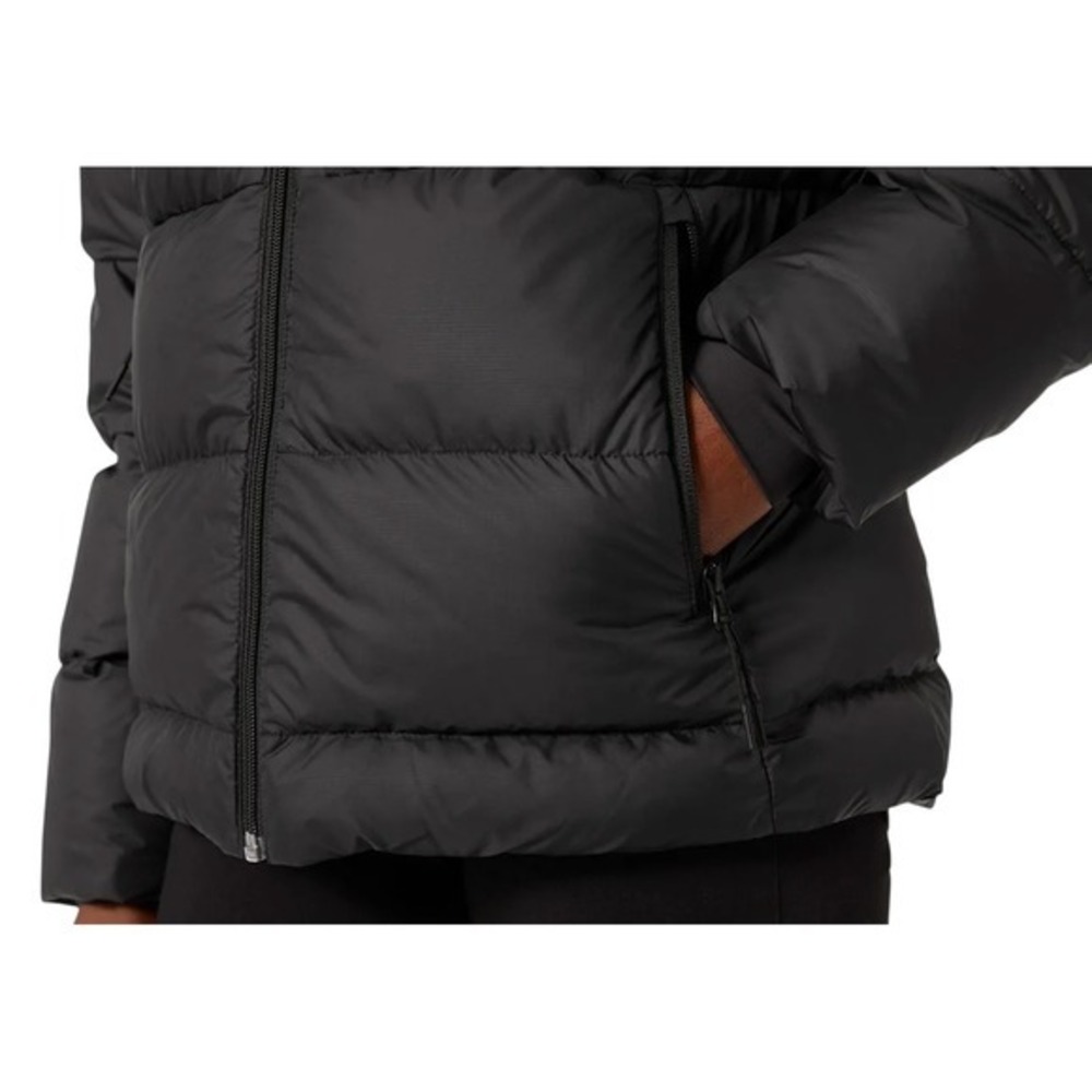 NEW Helly‎ Hansen Women's Large Active Puffy Hooded Jacket Black - Picture 3 of 12